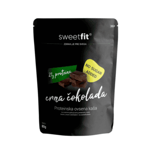 sweetfit proteinska ovsena kaša crna čokolada mini