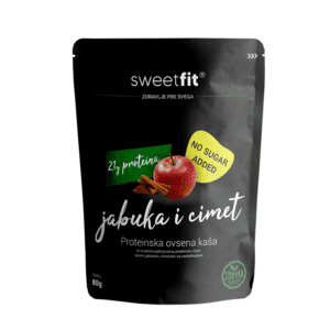 sweetfit proteinska ovsena kaša jabuka i cimet mini